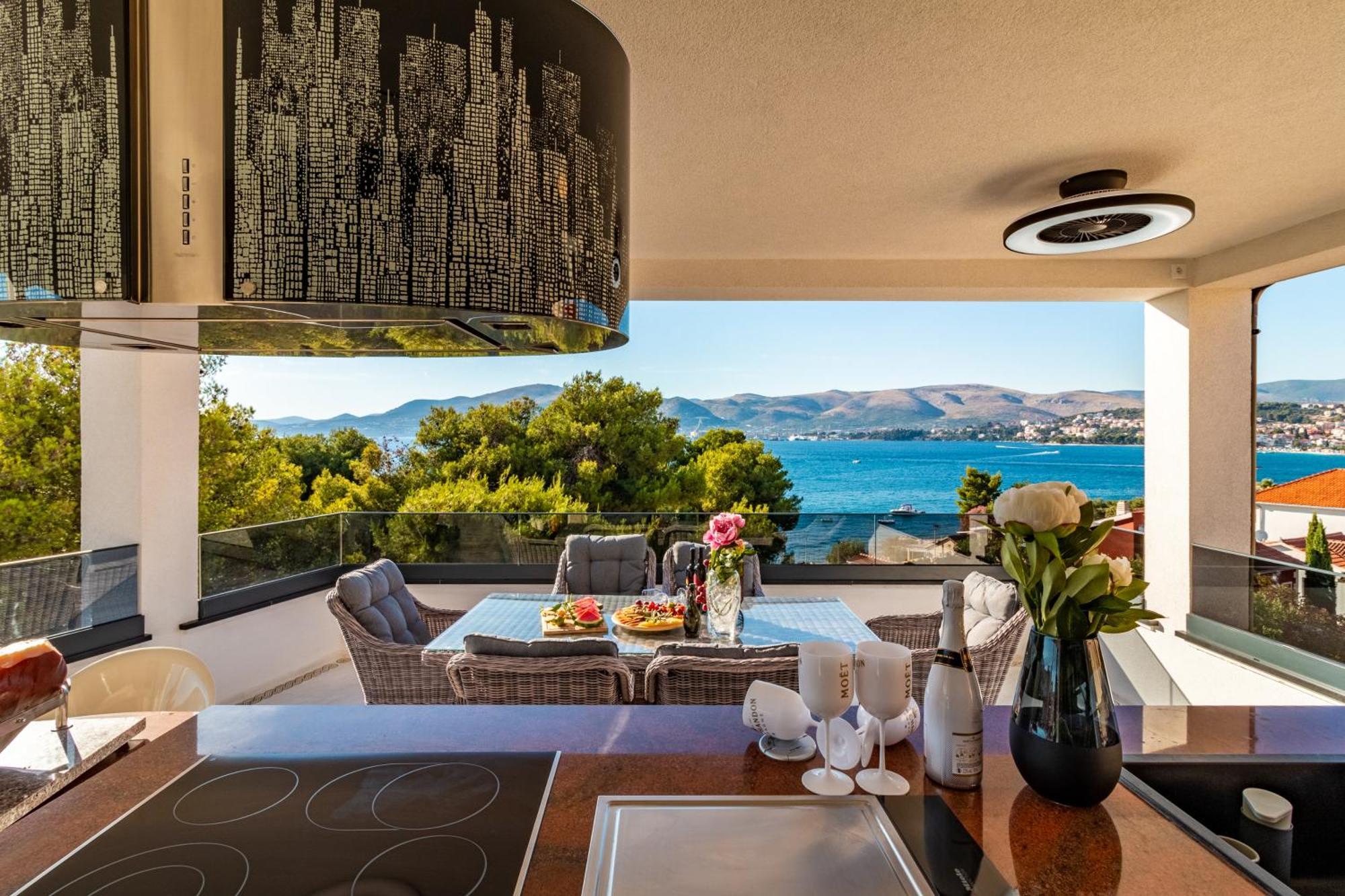 Beach Villa Valentina Trogir Habitación foto